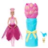 barbie reveal flower supprise pink tulip