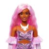 Barbie Fashionsta pop deluxe+metallic roze haar