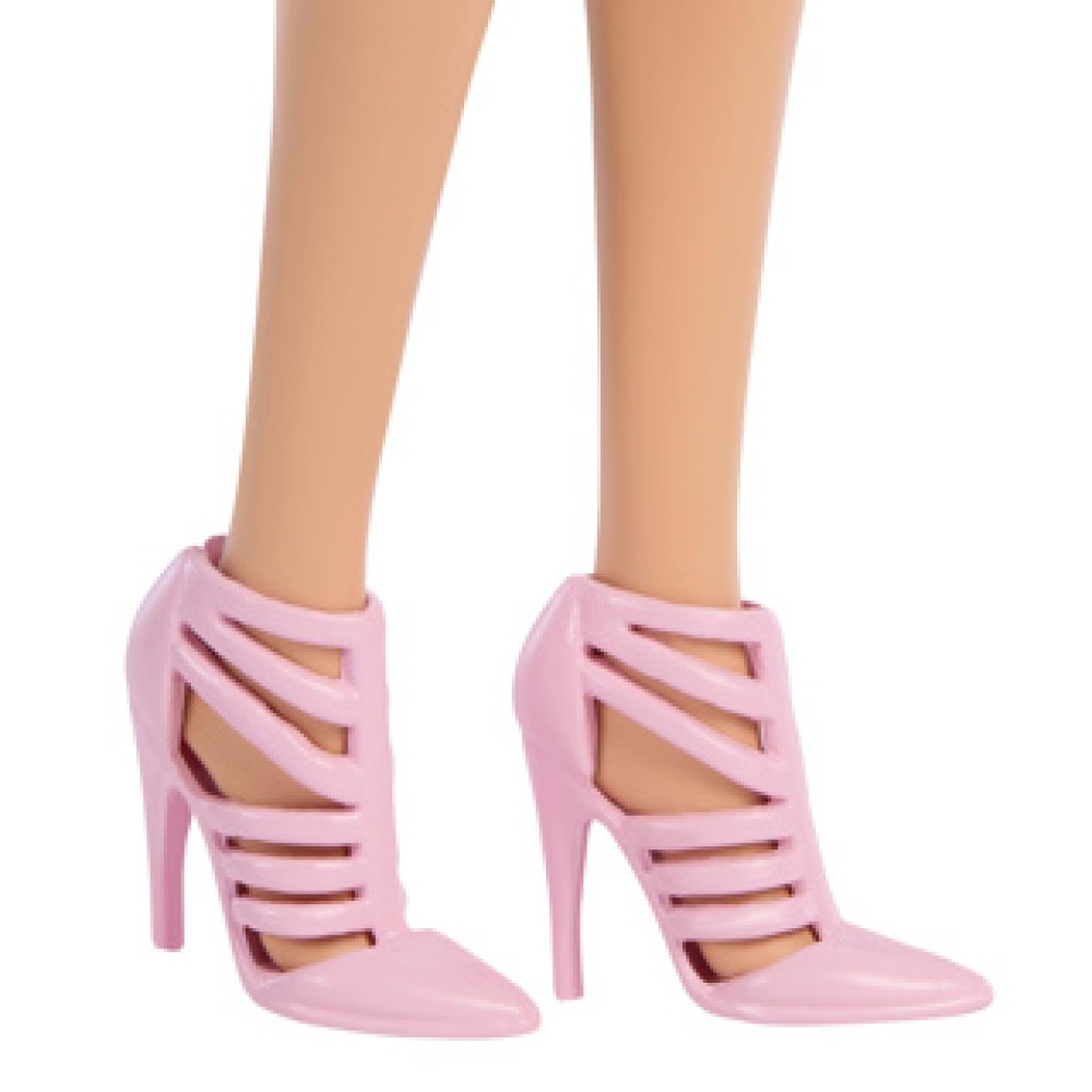 barbie fab fashionsta deluxe pink demin jacket - Afbeelding 5