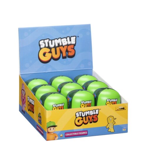 Stumble guys figuren blind cap assorti 9 cm (assortiment – willekeurige uitvoering)