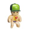 Stumble guys figuren blind cap assorti 9 cm (assortiment – willekeurige uitvoering)
