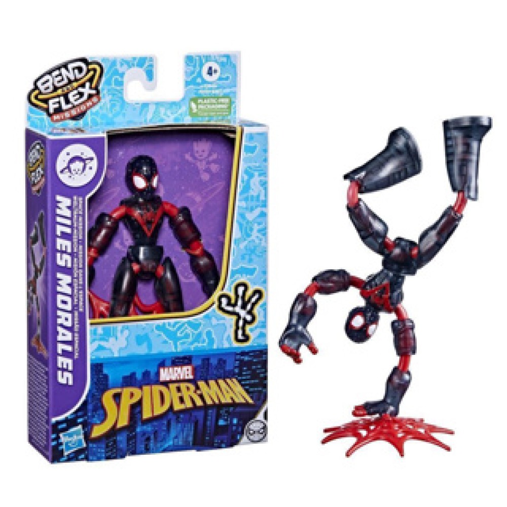 Spiderman Bend N Flex Space Mission Figuren Assorti - Afbeelding 3