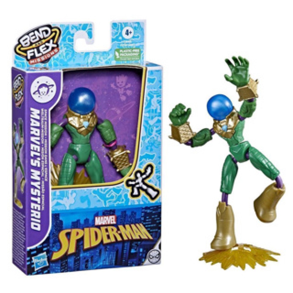 Spiderman Bend N Flex Space Mission Figuren Assorti - Afbeelding 5