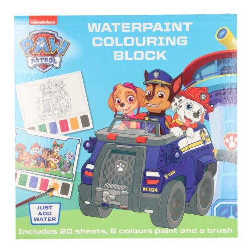 Paw Patrol Waterkleuren