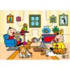 Bumba puzzel 6 st waf waf, miauw miauw