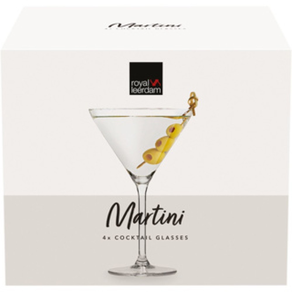Royal Leerdam Martini Glazen Set Van 4 Glazen - Afbeelding 3