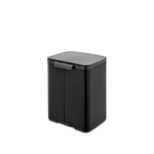 Brabantia Bo Afvalemmer, 7L - Matt Black