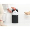 Brabantia Bo Afvalemmer, 7L - Matt Black