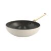 BK Sublime wok 28 cm cream white