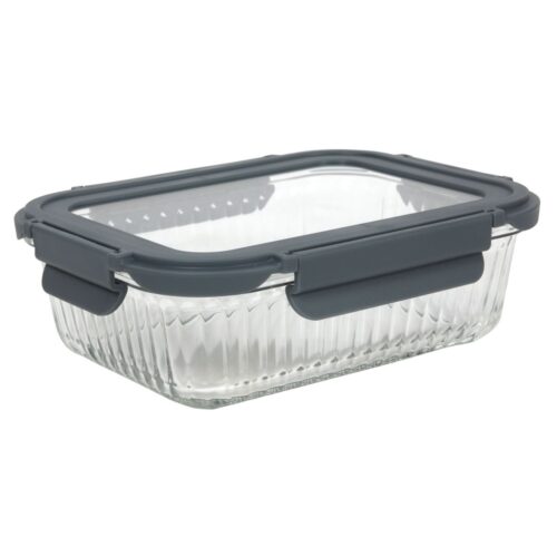 Vershouddoos glas lines met clip 1000Ml