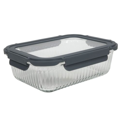 Vershouddoos glas lines met clip 1500Ml