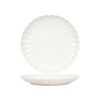 Ontbijtbord Flower off white Ø19,5cm