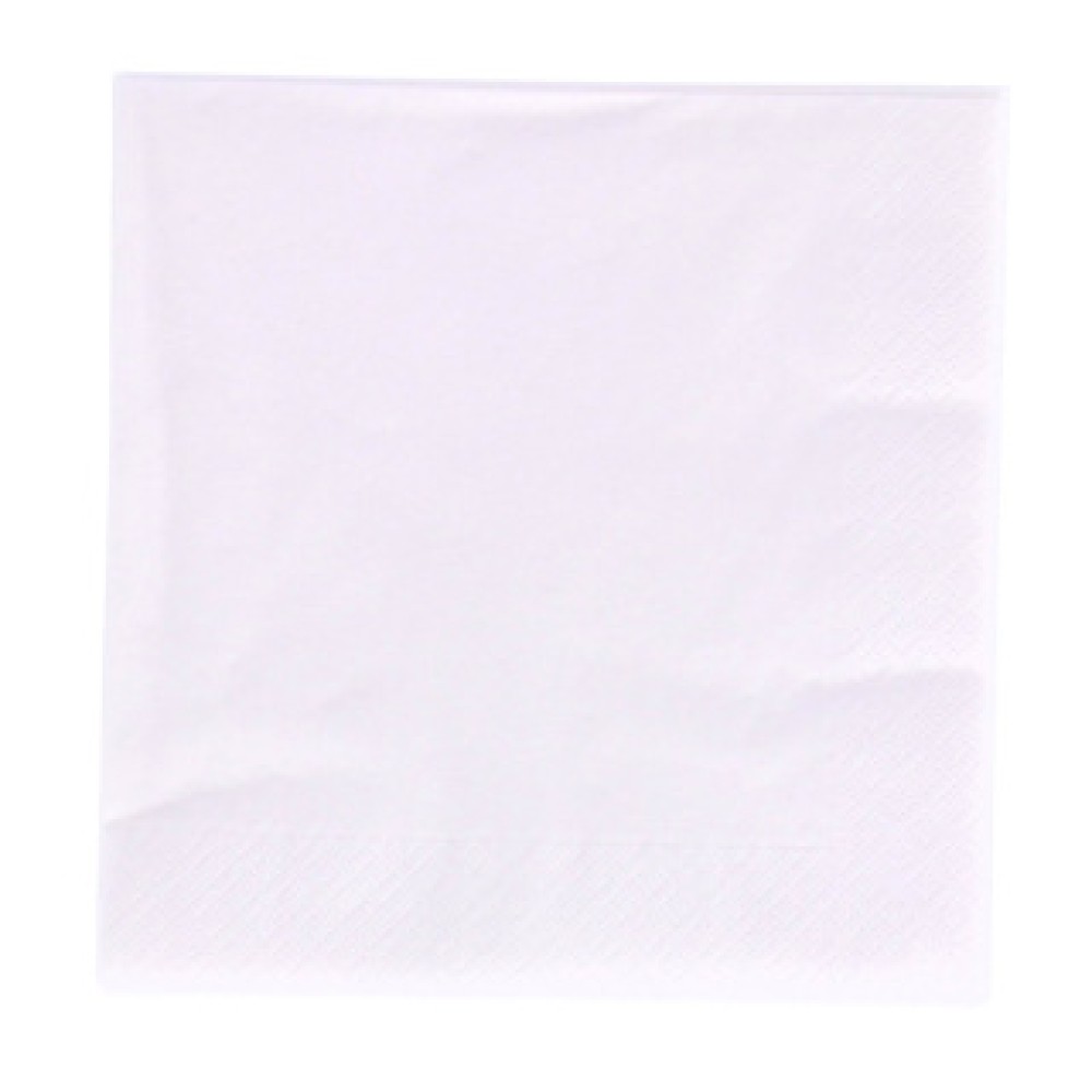 Servetten White 33x33 Cm - Afbeelding 2