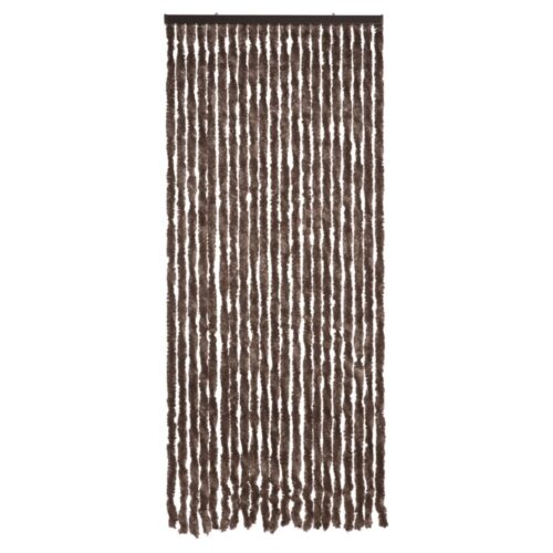 Vliegengordijn martinique uni bruin 90x210cm