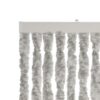 Vliegengordijn martinique grijs/wit 90x230cm