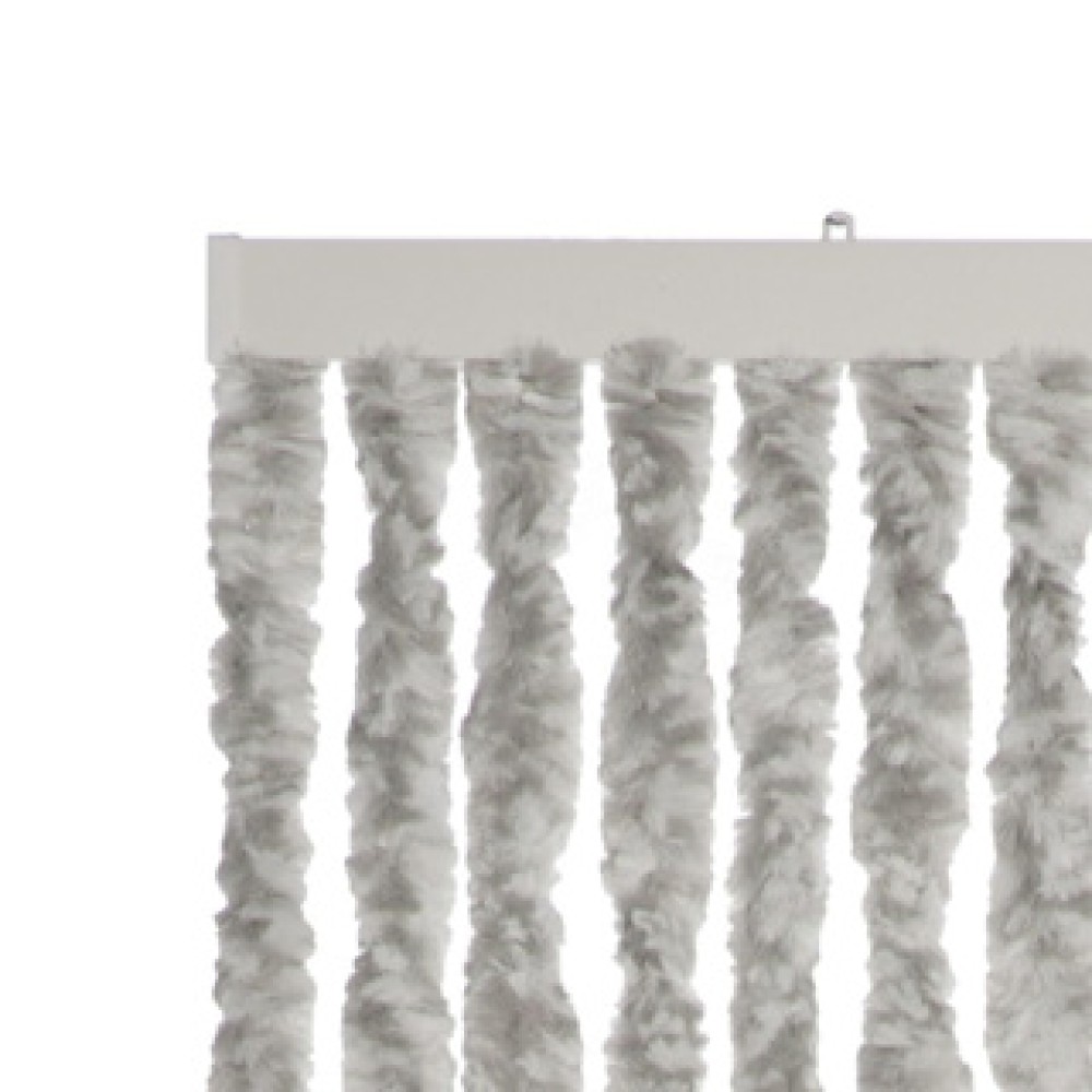 Vliegengordijn martinique grijs/wit 90x230cm - Afbeelding 2