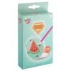 diamantverven spiegel maken 8cm 3 assorti (assortiment – willekeurige uitvoering)