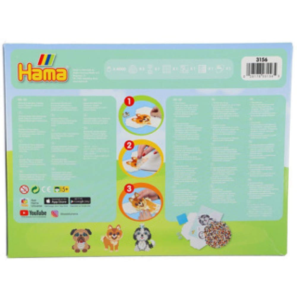 Hama Strijkkralen Complete Set Dogs Delight 4000 Stuks - Afbeelding 4