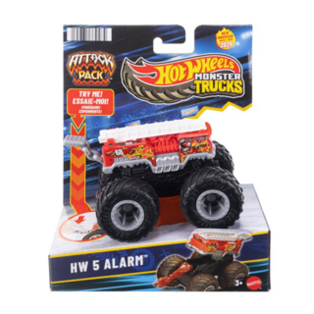 Hotwheels Monster Tr. Attack Pack Asst - Afbeelding 2