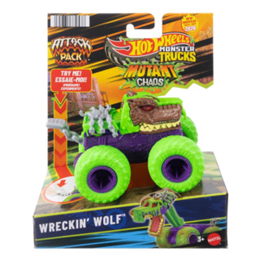Hotwheels Monster Tr. Attack Pack Asst - Afbeelding 3