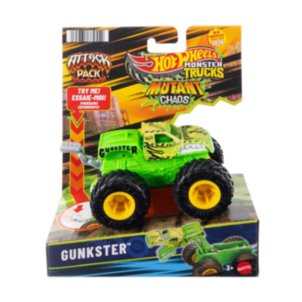 Hotwheels Monster Tr. Attack Pack Asst - Afbeelding 4