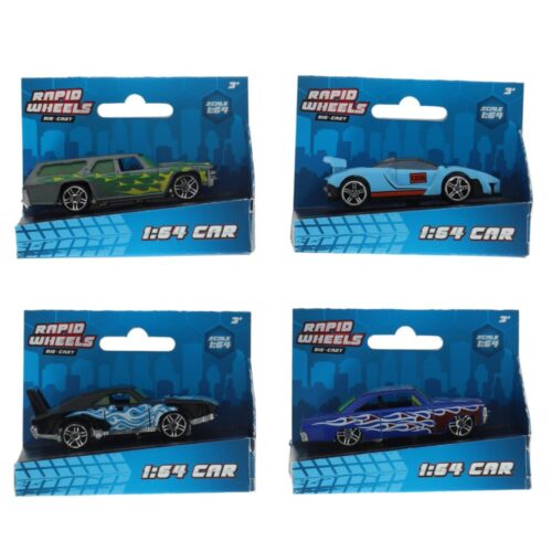 Rapid Wheels Auto die cast single pack assorti (assortiment – willekeurige uitvoering)