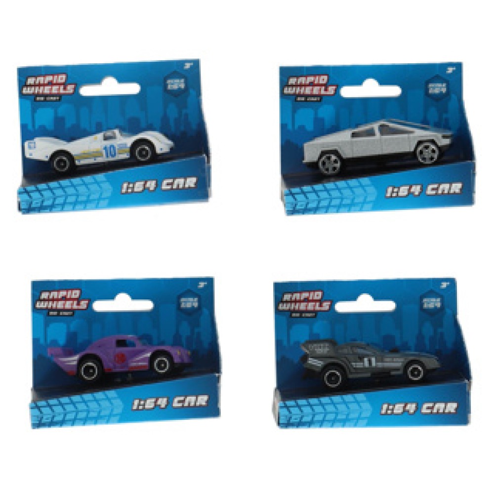 Rapid Wheels Auto die cast single pack assorti - Afbeelding 3