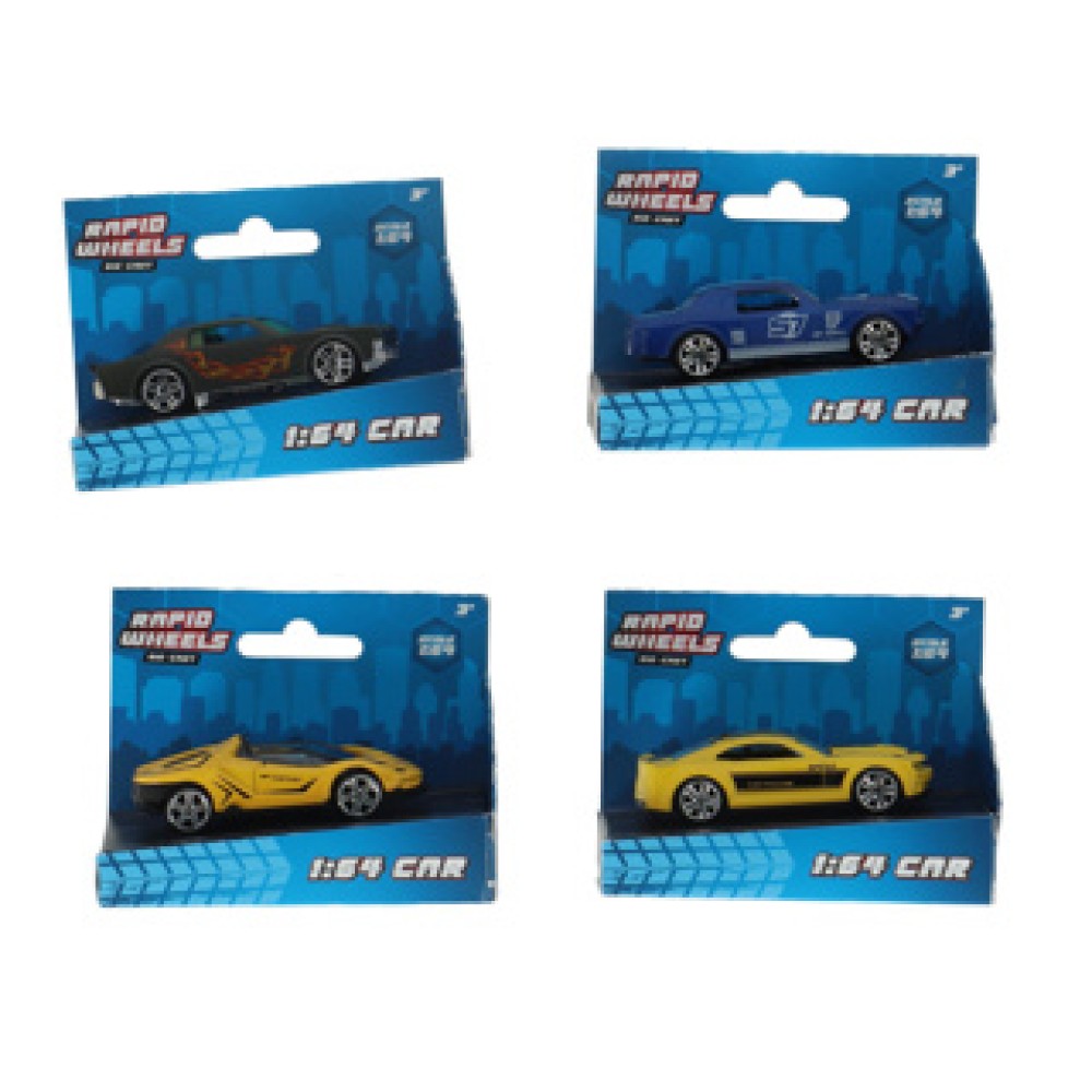 Rapid Wheels Auto die cast single pack assorti - Afbeelding 5