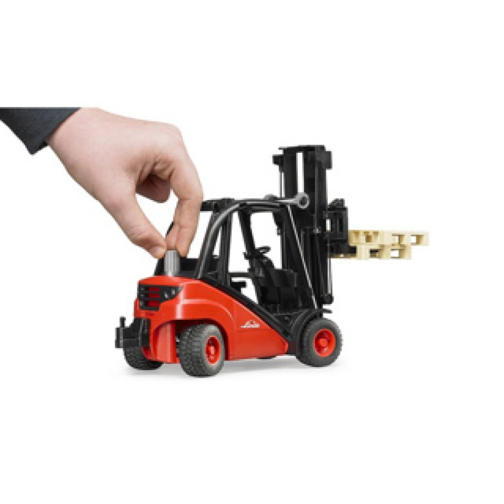 Bruder Auto Heftruck Linde H30D - Afbeelding 2