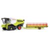 Bruder Tractor Combine Claas Lexion 780 Terra Trac