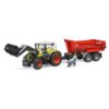 Bruder Tractor Claas Axion 950 Met Frontlader