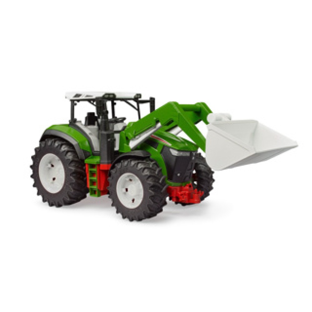 Bruder Roadmax tractor met frontlader en kiepkar - Afbeelding 2