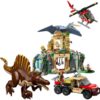 LEGO 76976 Jurassic World Spinosaurus en Quetzalcoatlus luchtmissie