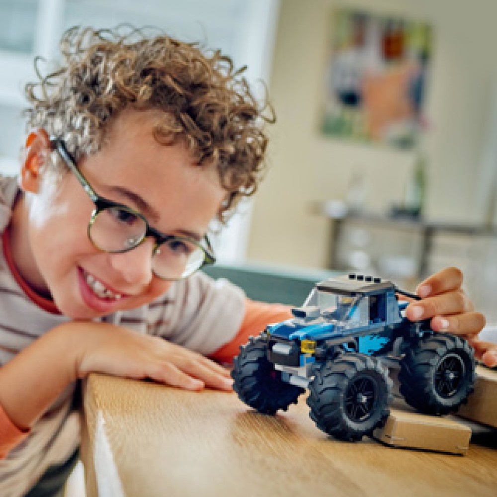 LEGO 60402 City Vehicle Blauwe Monstertruck - Afbeelding 4