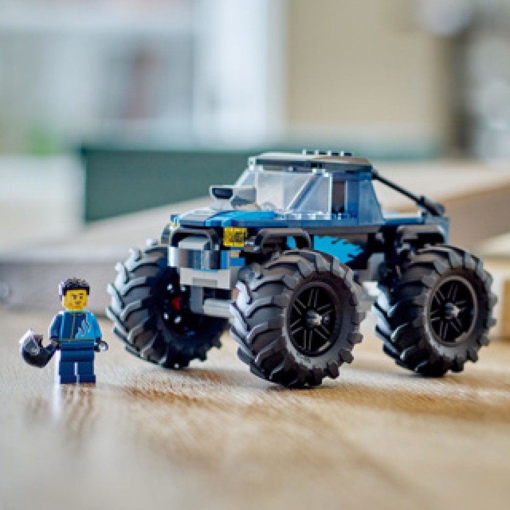 LEGO 60402 City Vehicle Blauwe Monstertruck - Afbeelding 5