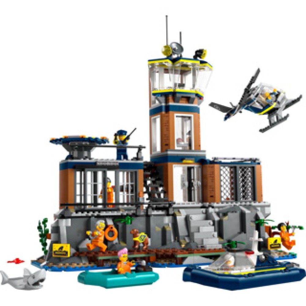 LEGO 60419 City Politiegevangeniseiland - Afbeelding 2