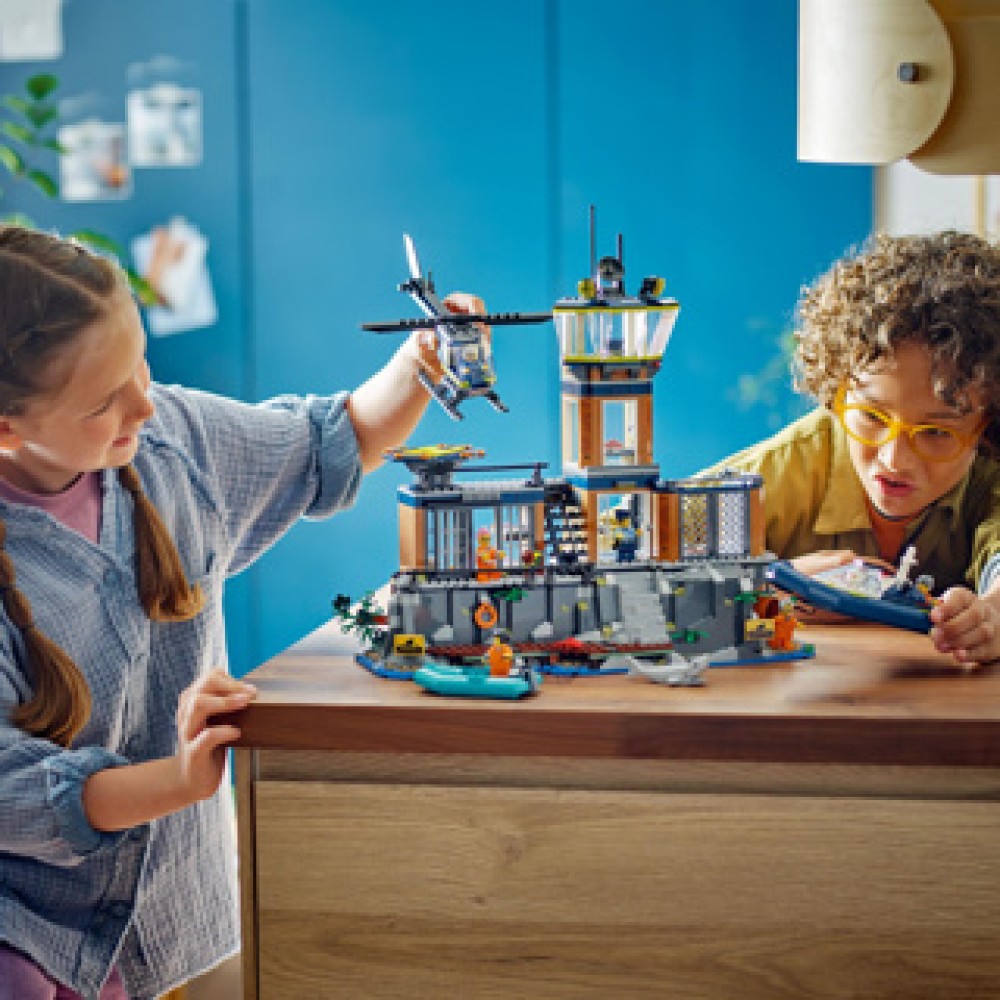 LEGO 60419 City Politiegevangeniseiland - Afbeelding 5