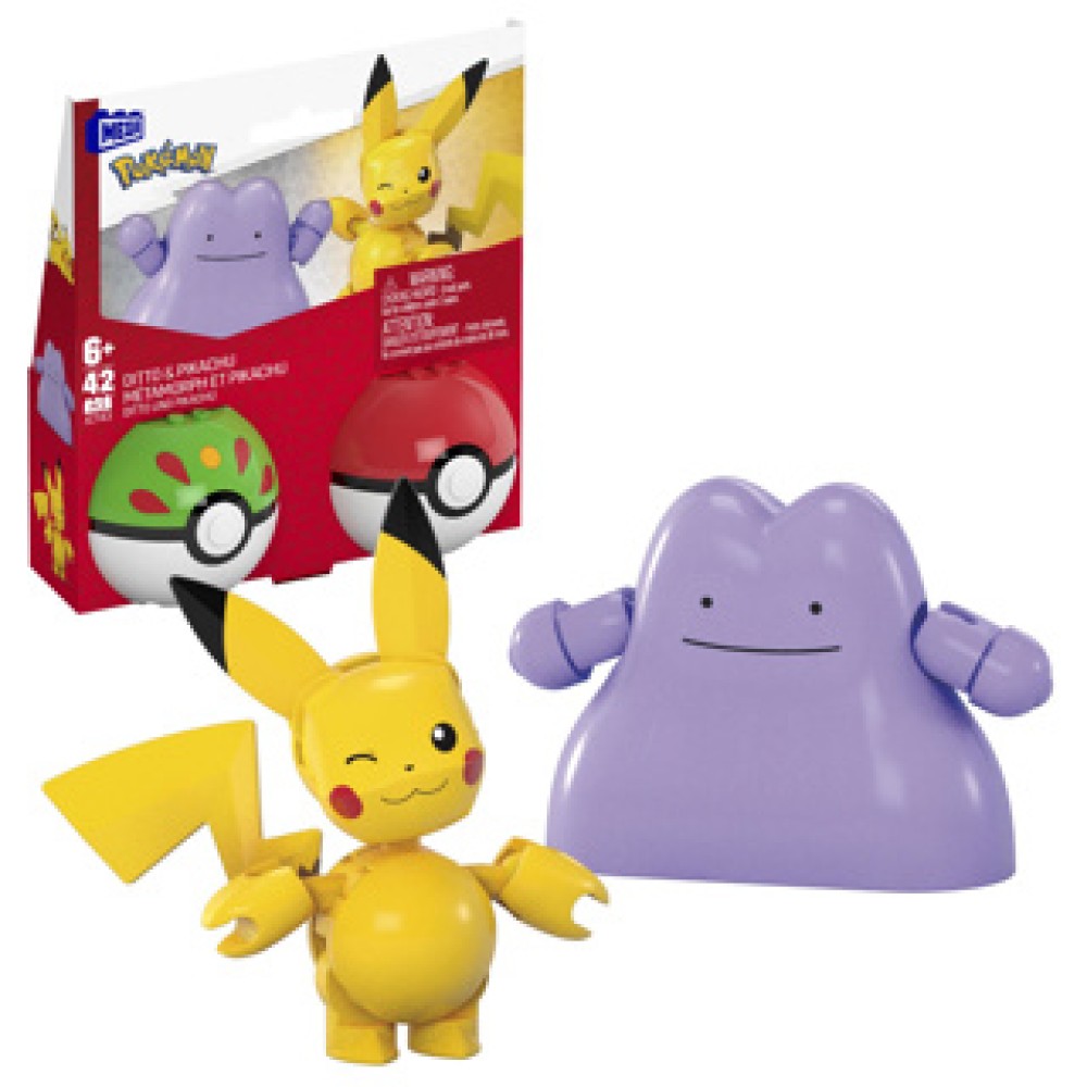 Pokemon mega 2-pack Pikachu en Ditto - Afbeelding 3
