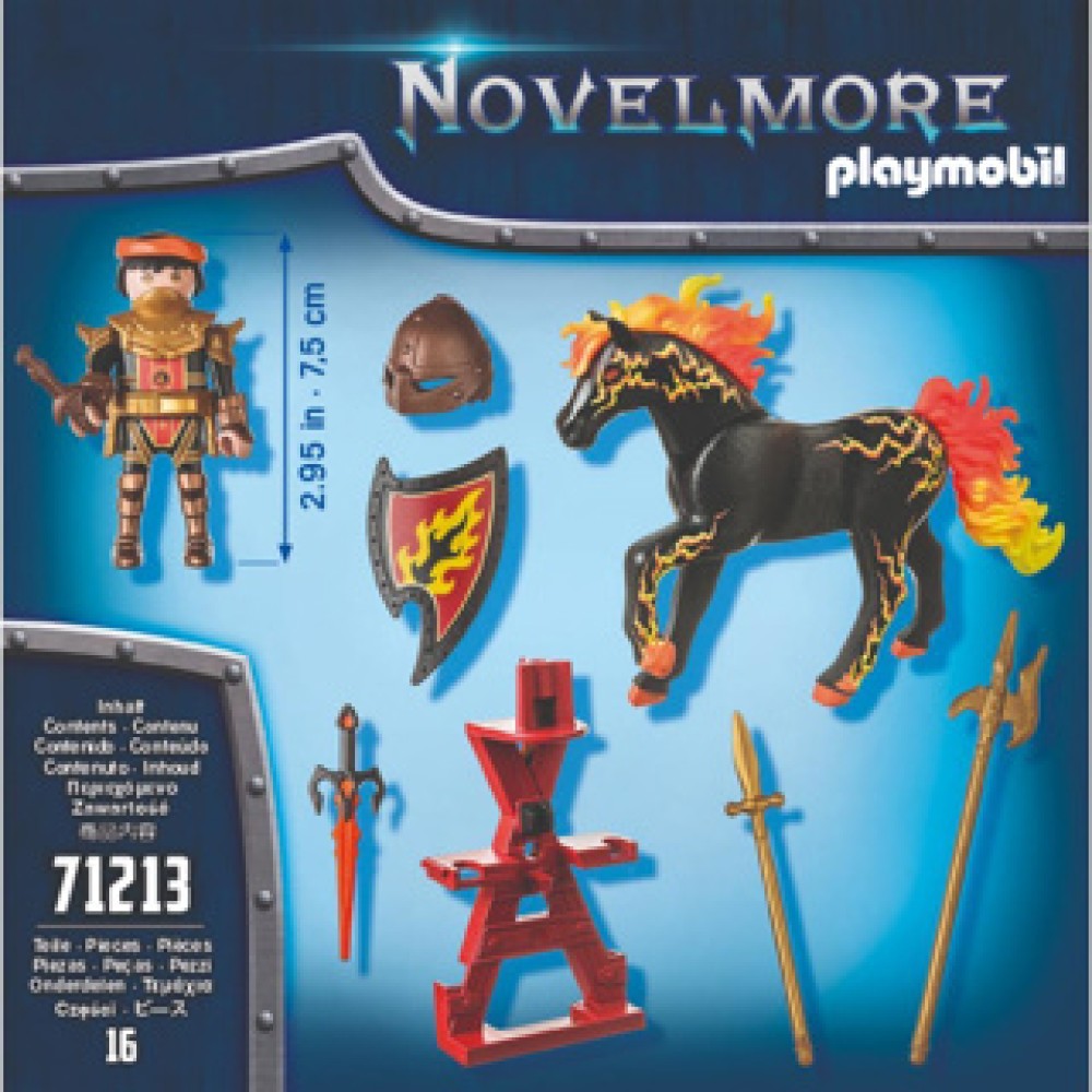Playmobil Novelmore 71213 Burnham Raiders Vuurridder - Afbeelding 5