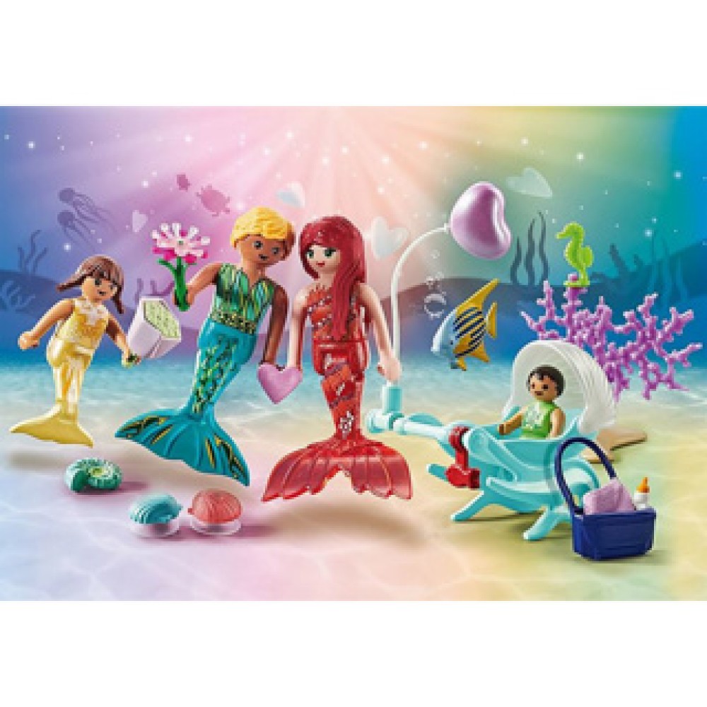 Playmobil 71469 Starter Packs Zeemeerminfamilie - Afbeelding 4