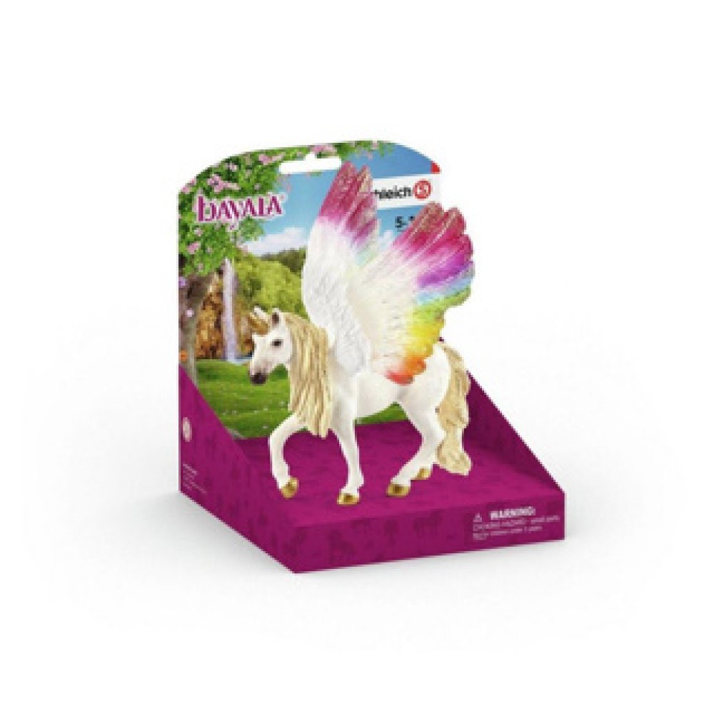 Schleich 70576 Bayala Gevleugelde Regenboog Unicorn - Afbeelding 2