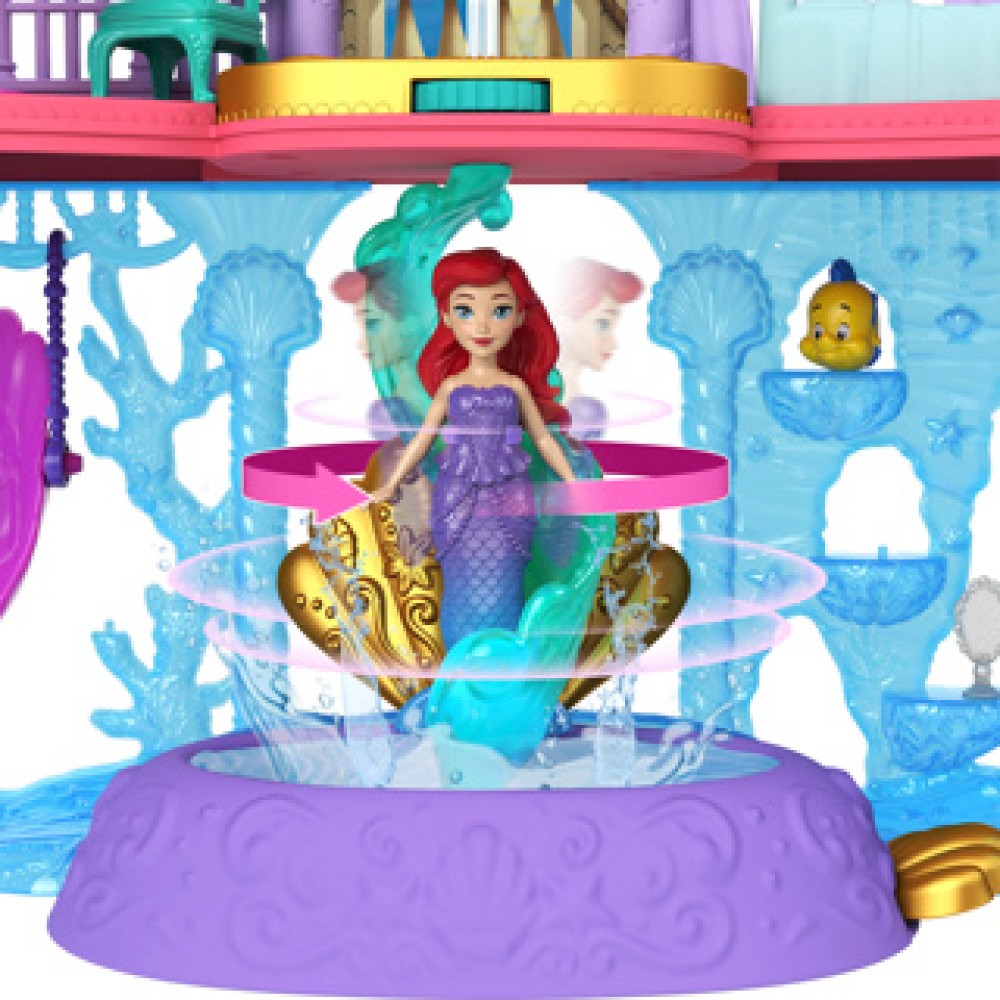 Disney Princess Ariel Deluxe Castle - Afbeelding 4