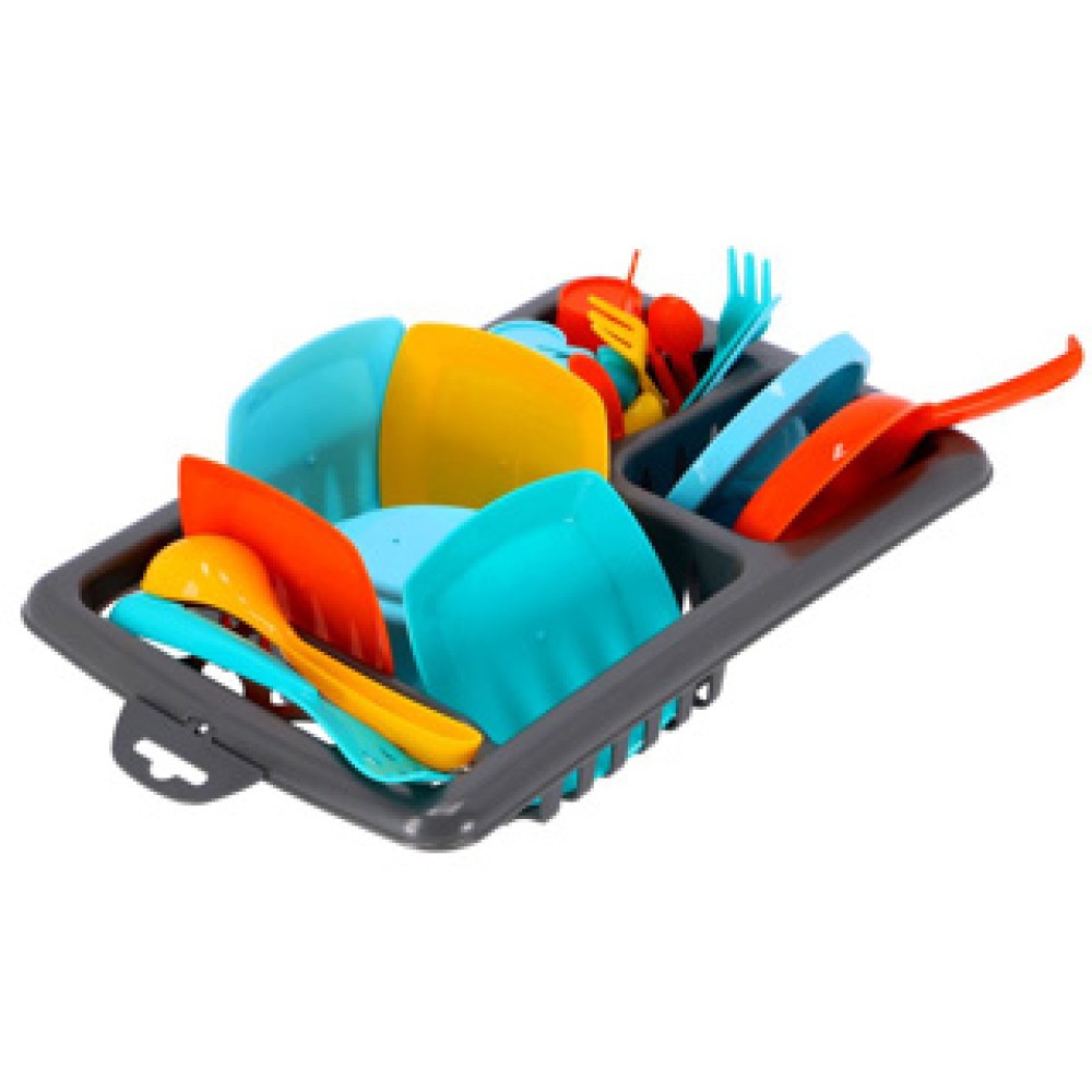 Afdruiprek Met Servies - Afbeelding 4