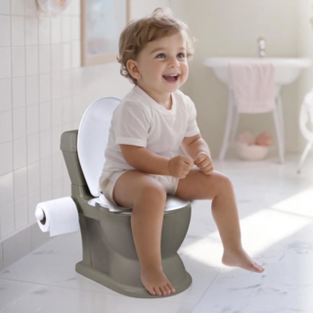Toilet educatief XL grijs - Afbeelding 2