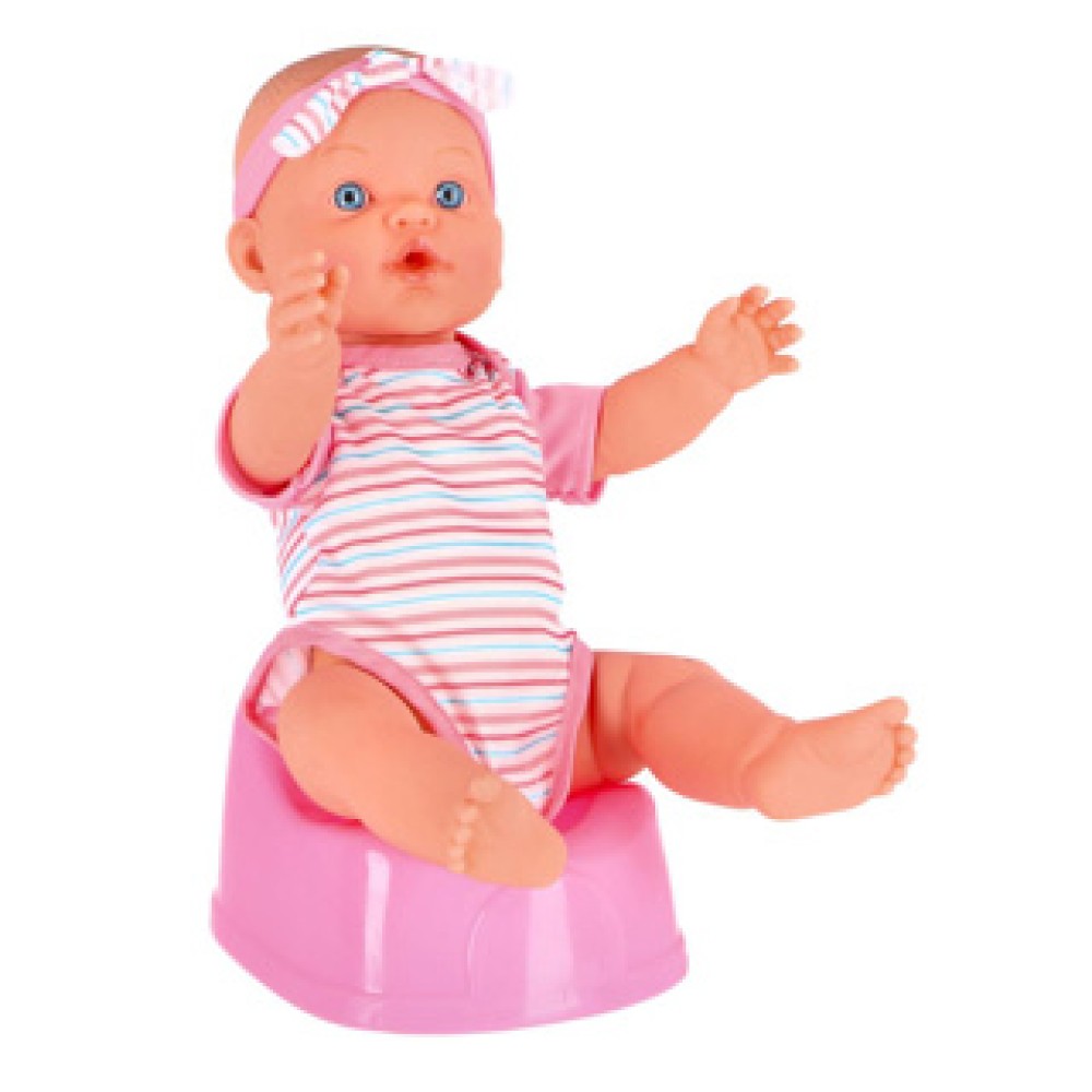 Pop 43 Cm Drink & Plas Met 9 Accessoires Dolls Room - Afbeelding 5