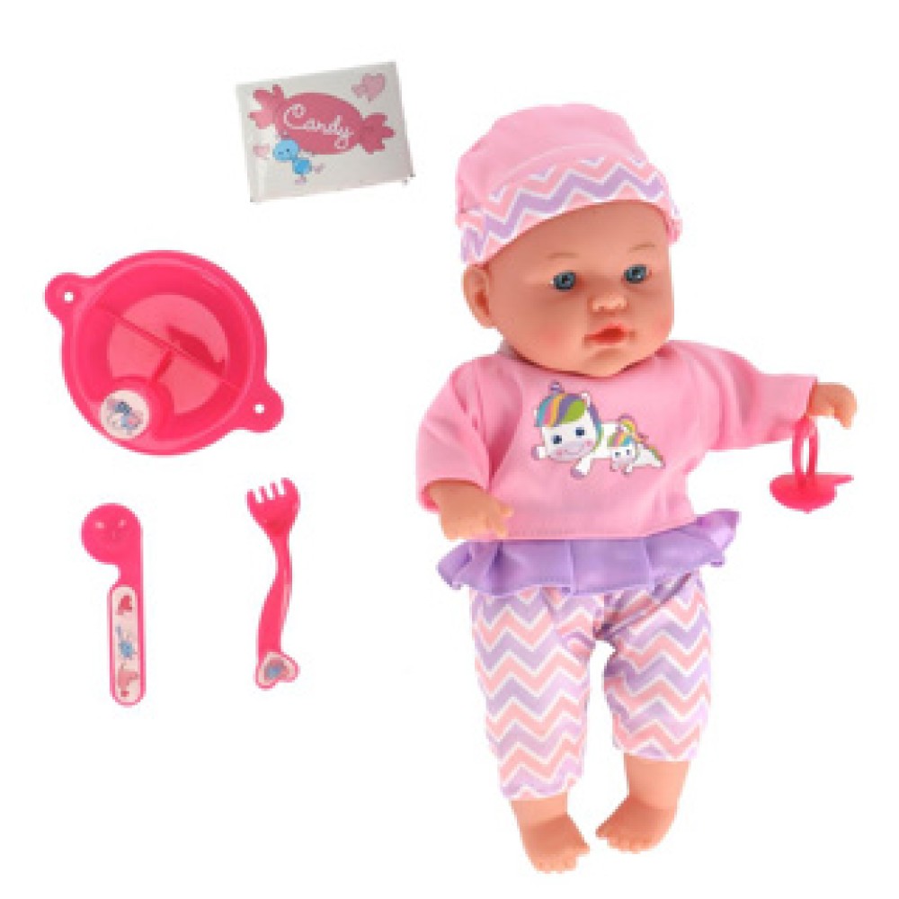 Pop 31 Cm 4 Geluiden + 5 Accessoires My Beautiful Dollsroom - Afbeelding 2