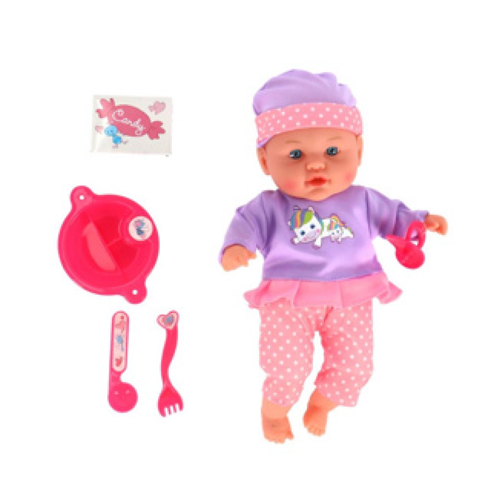 Pop 31 Cm 4 Geluiden + 5 Accessoires My Beautiful Dollsroom - Afbeelding 5