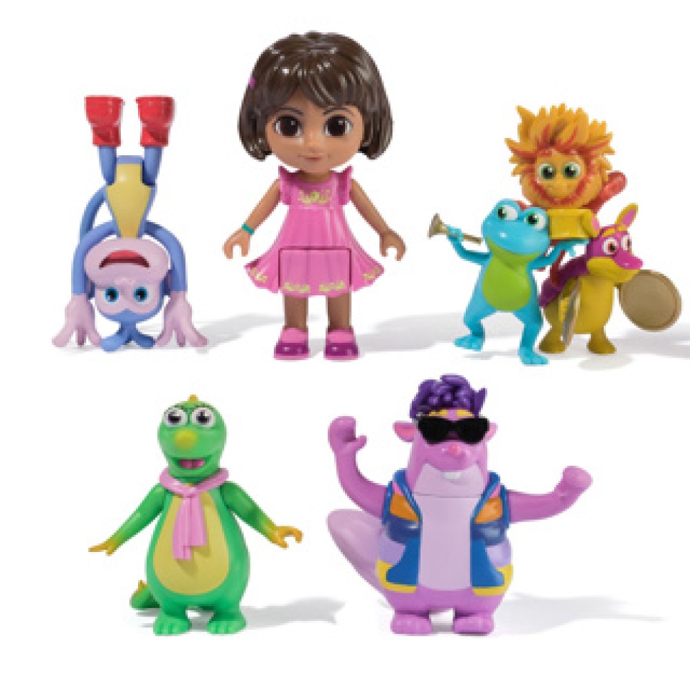 Dora 5 Figures Gift Pack - Afbeelding 2