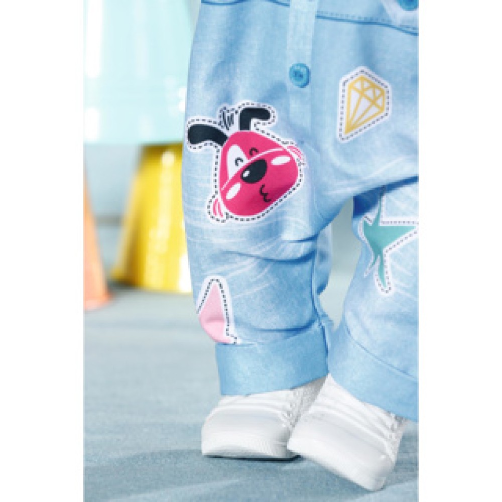 BABY born Deluxe Jean Overall 43cm - Afbeelding 4