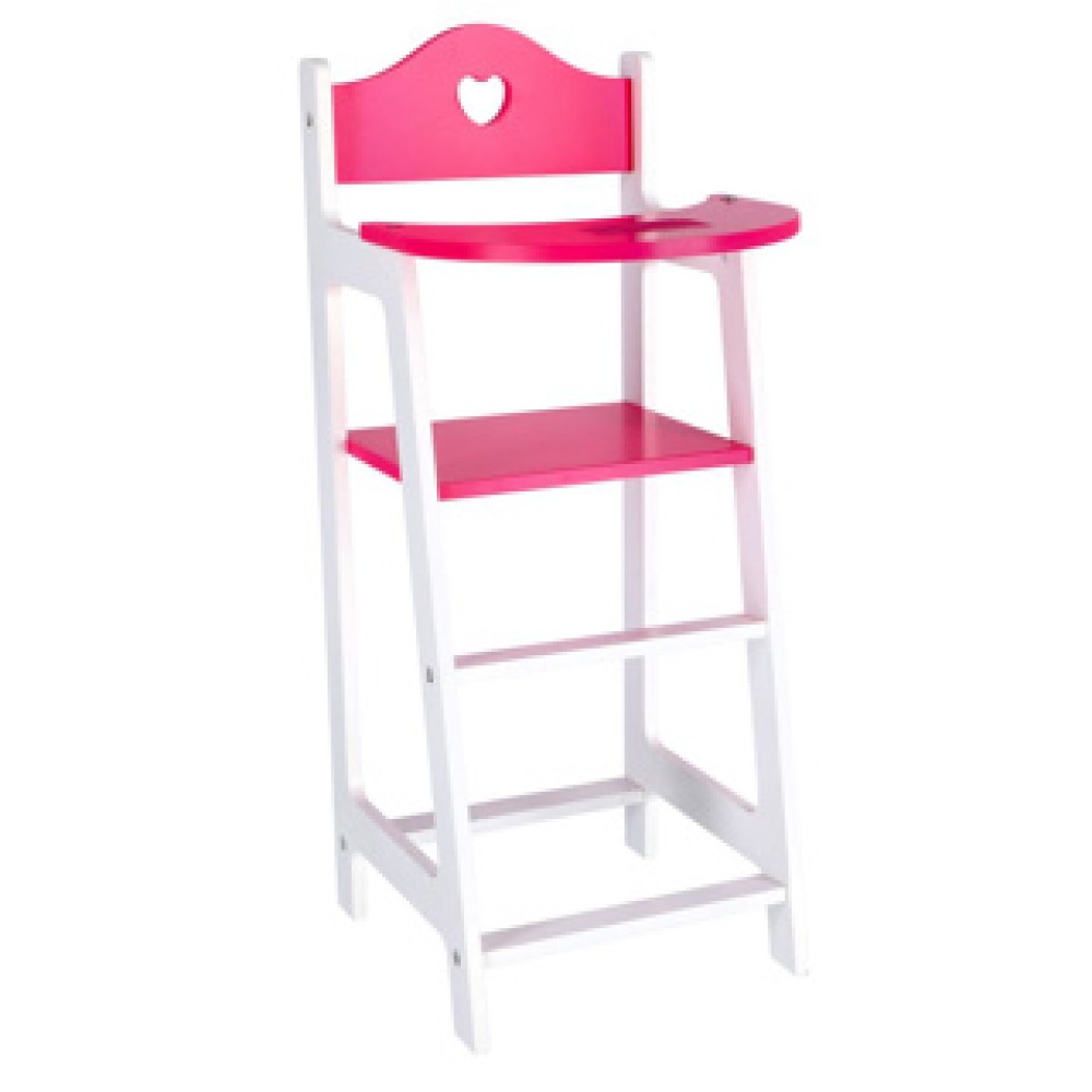 Poppenmeubel Poppenstoel Wit 22 X 27 X 53 Cm My Beautiful Dolls Room - Afbeelding 2